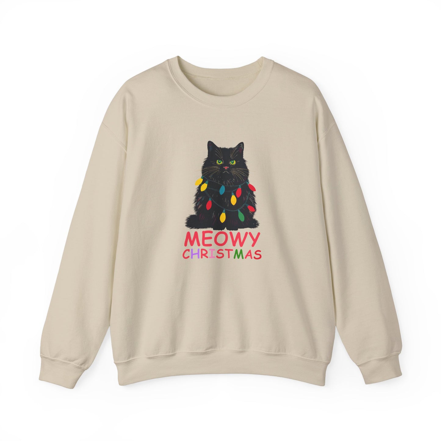 Meowy Christmas Cute Sweatshirt