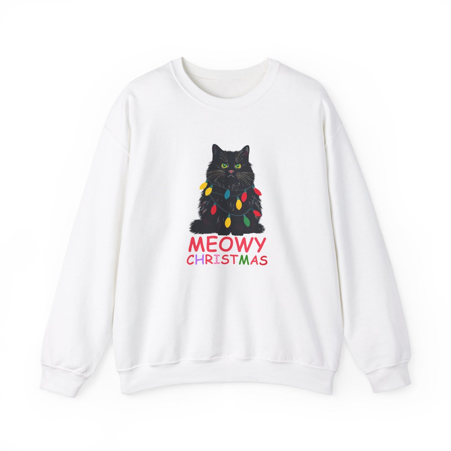 Meowy Christmas Cute Sweatshirt