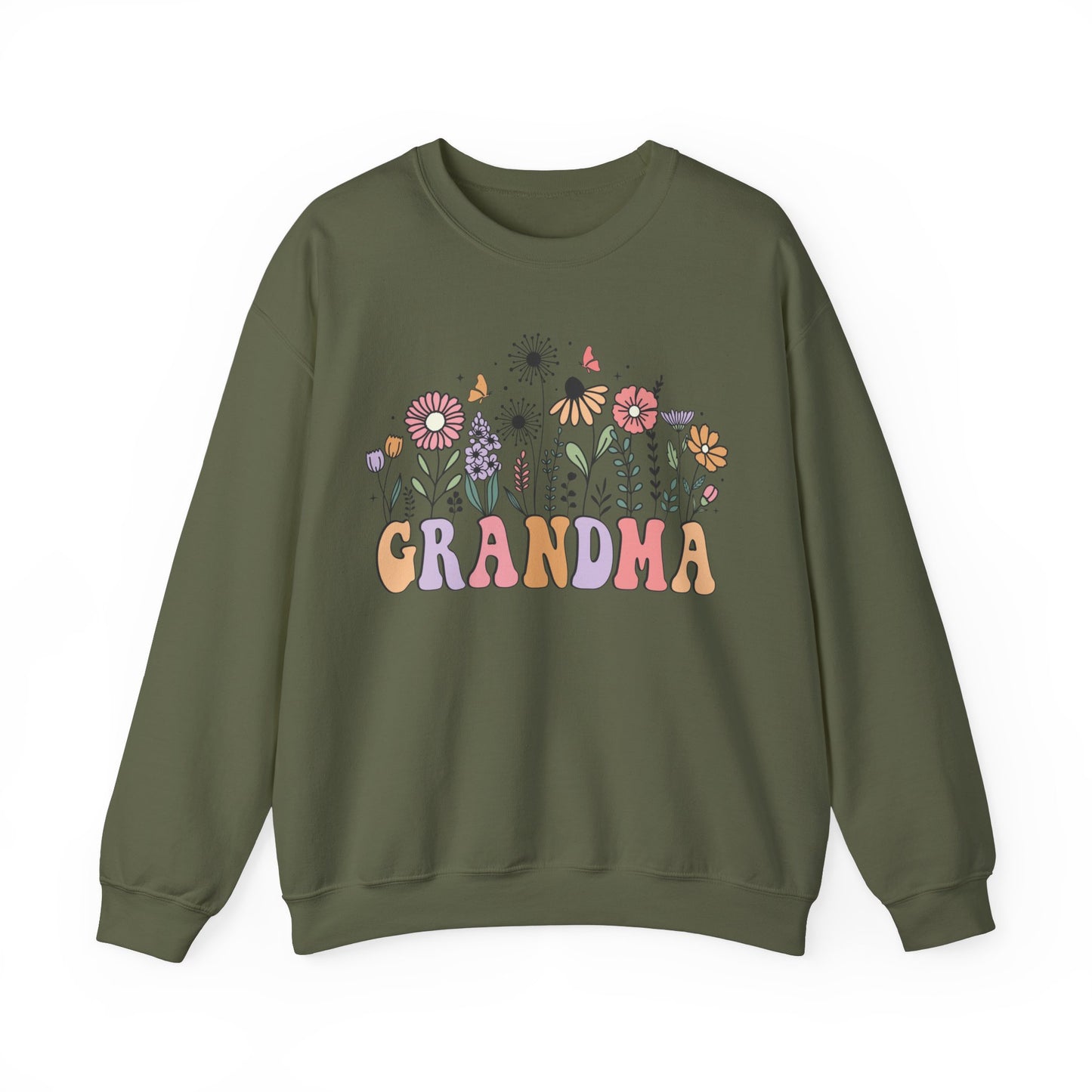 Grandma Flower Sweatshirt