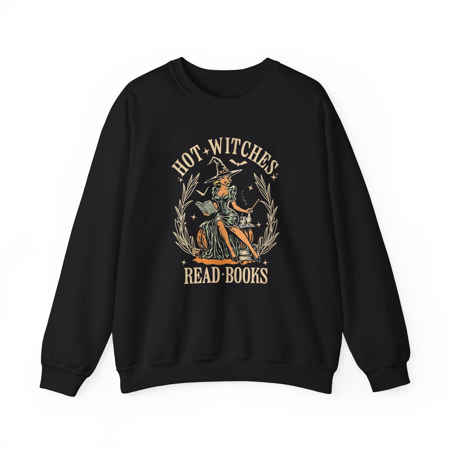 Hot Witches Read Book Swearshirt