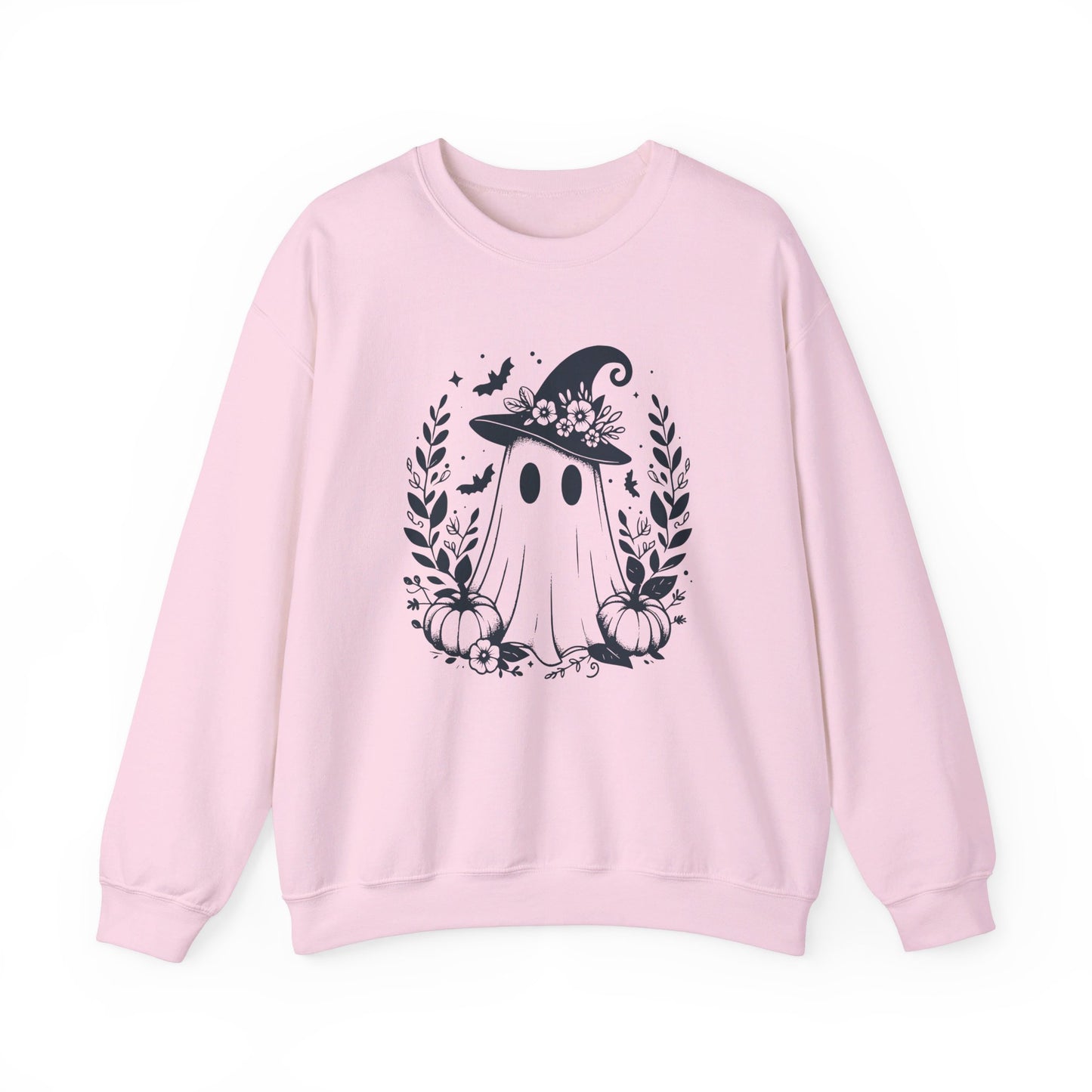 Spooky Boo In Flower Garden