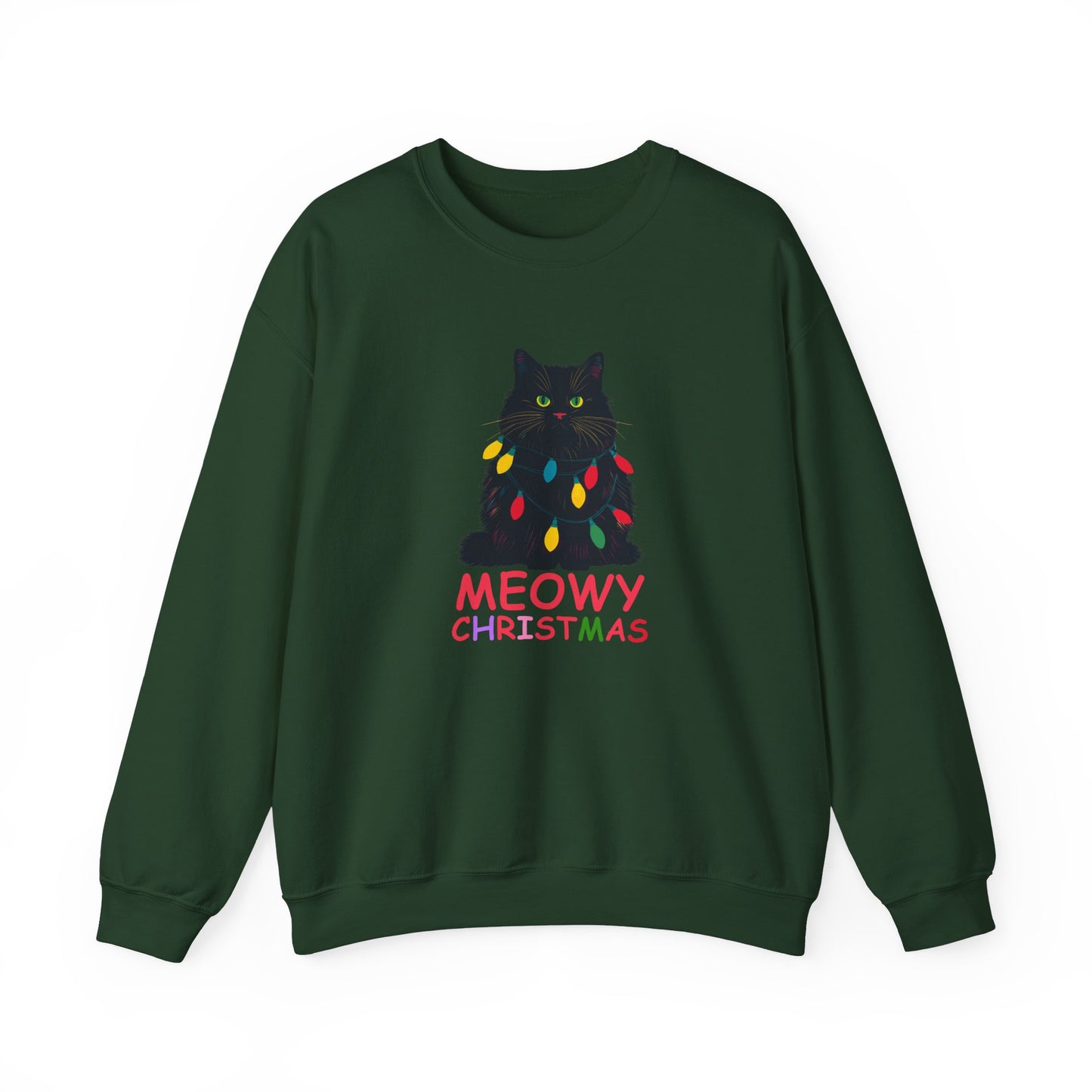 Meowy Christmas Cute Sweatshirt