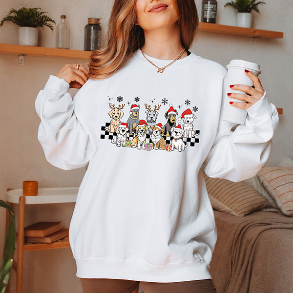 Dog Lover Christmas Sweatshirt