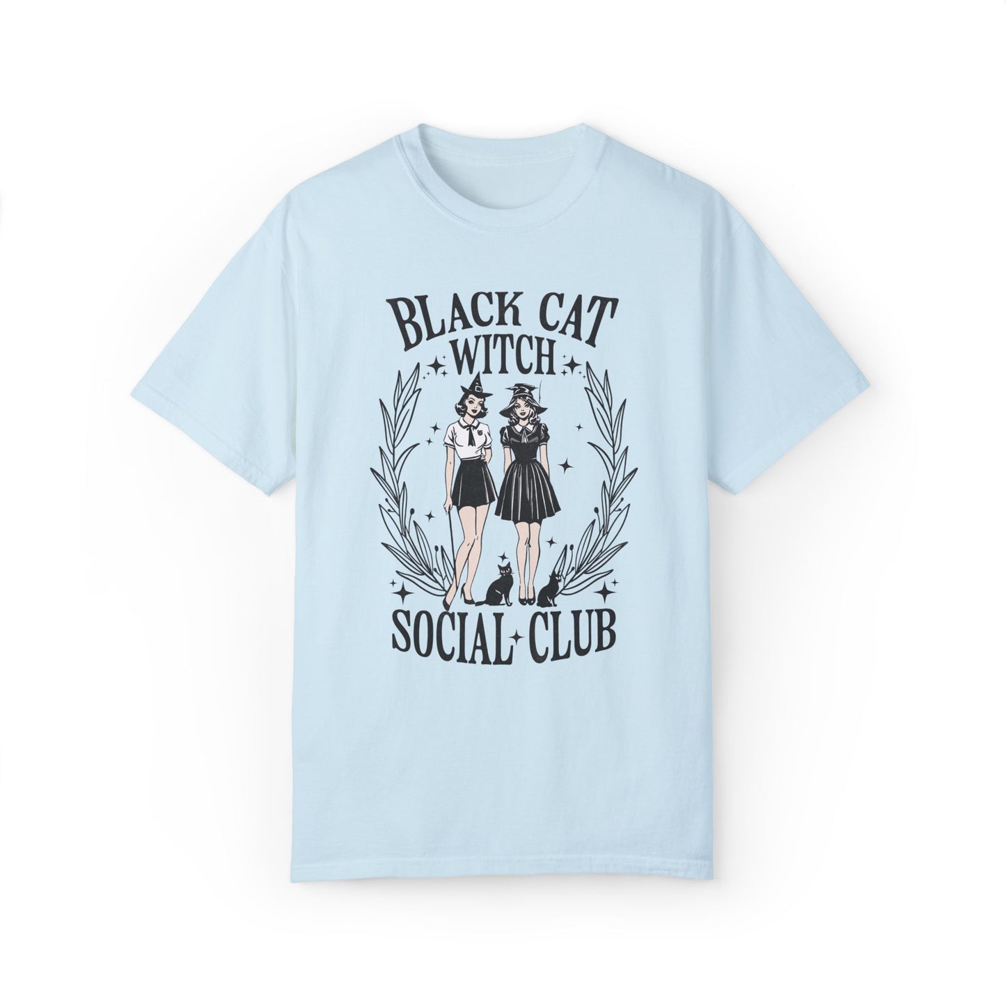 Black Cat Witch Social Club Tshirt