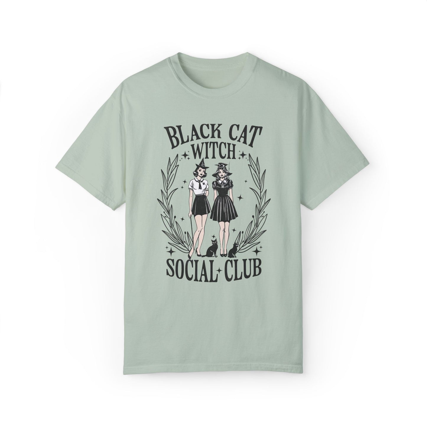 Black Cat Witch Social Club Tshirt