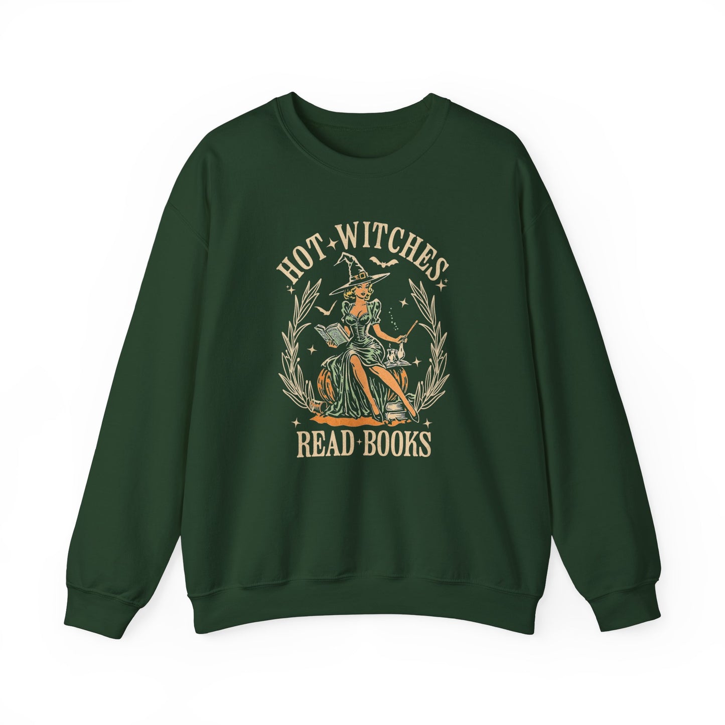 Hot Witches Read Book Swearshirt