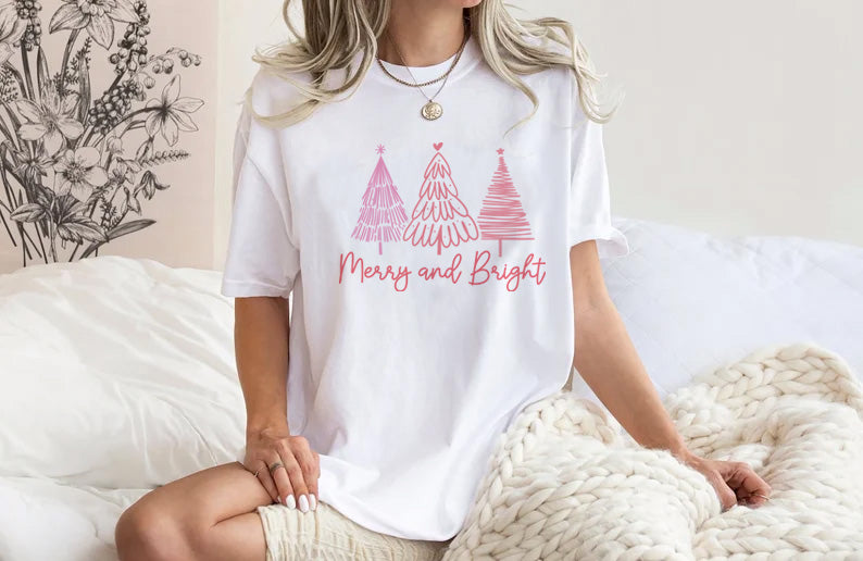 Merry And Bright Tshirt
