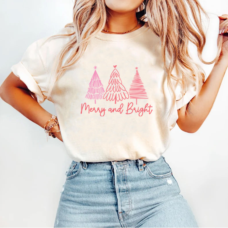 Merry And Bright Tshirt