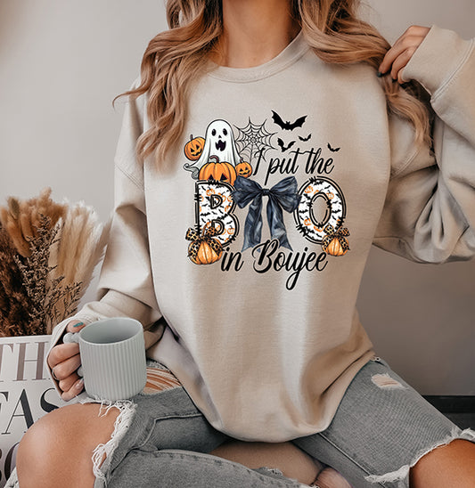 I Put The Boo In The Boujee Sweatshirt